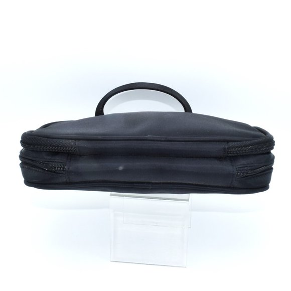 Vintage Estee Lauder Cosmetic Makeup Bag Black - Picture 6 of 10